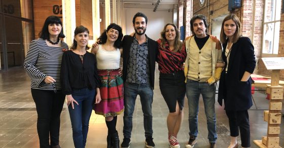 Roser Amills, exposicion "El corazon es una tabla de cortar" en la Fabra i Coats