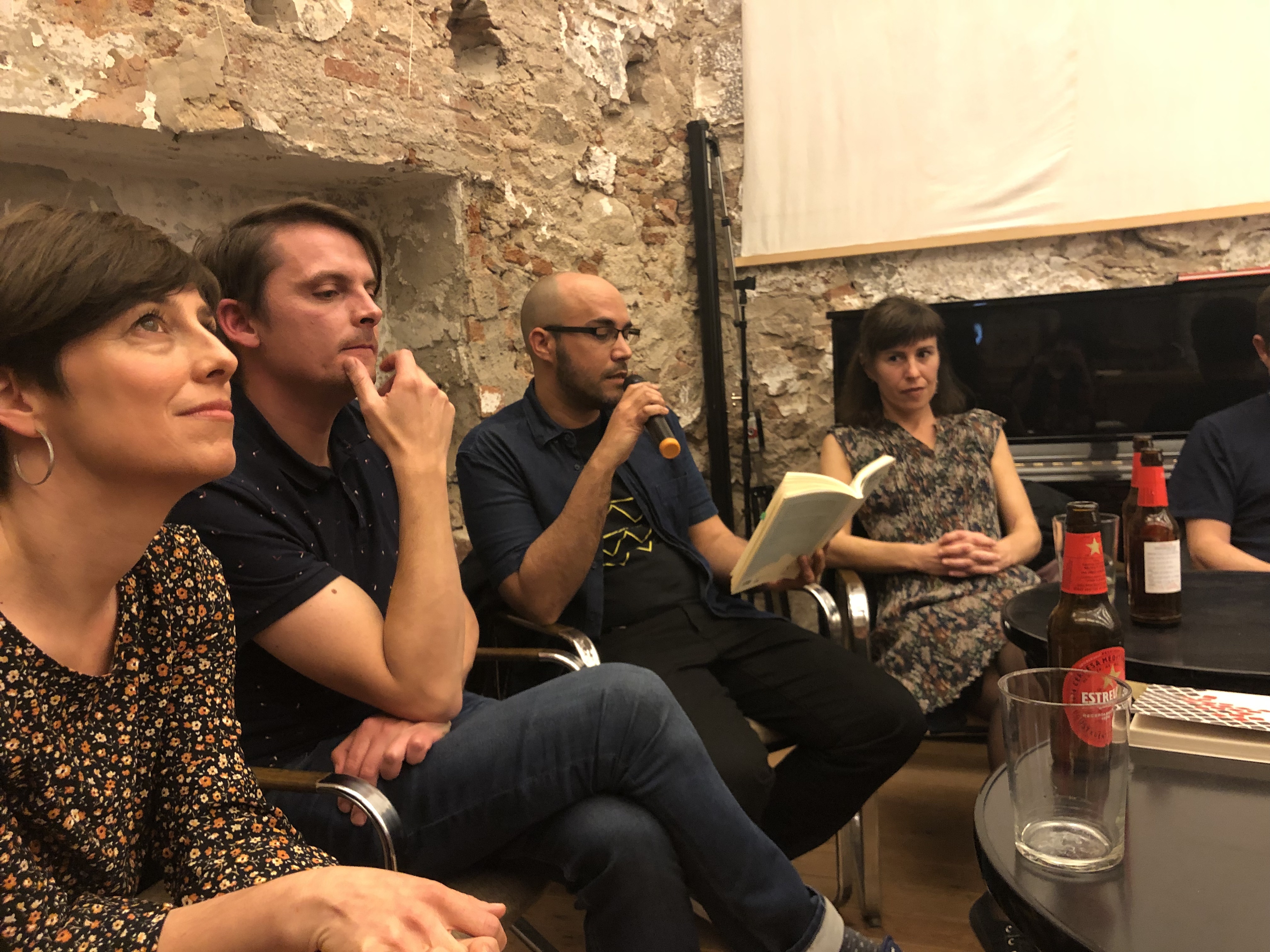 Conversación en la Librería Calders, Semana del libro argentino