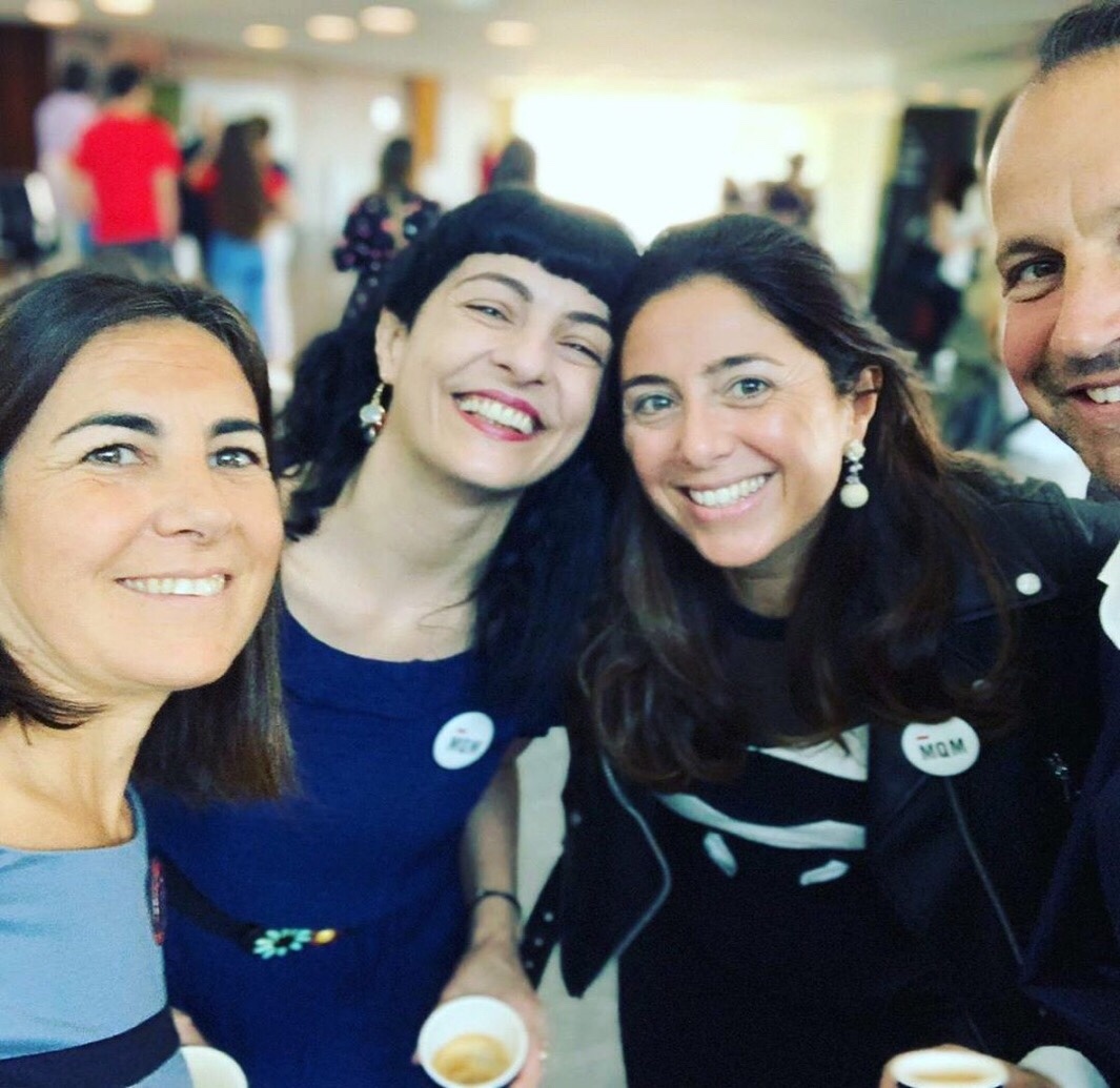 Maria Jesus Almazor, Roser Amills y Belén Marrón en el II Foro Mujeres Que Marcan 2019