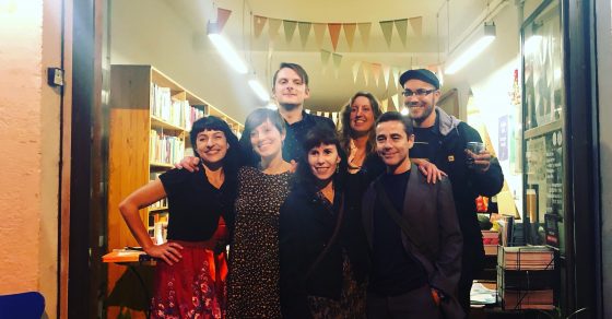 Roser Amills, Diego Gandara, Veronica Nieto Foco, Aleko capilouto, Carmen Berasategui presentacion de Barcelona Buenos Aires en La Calders