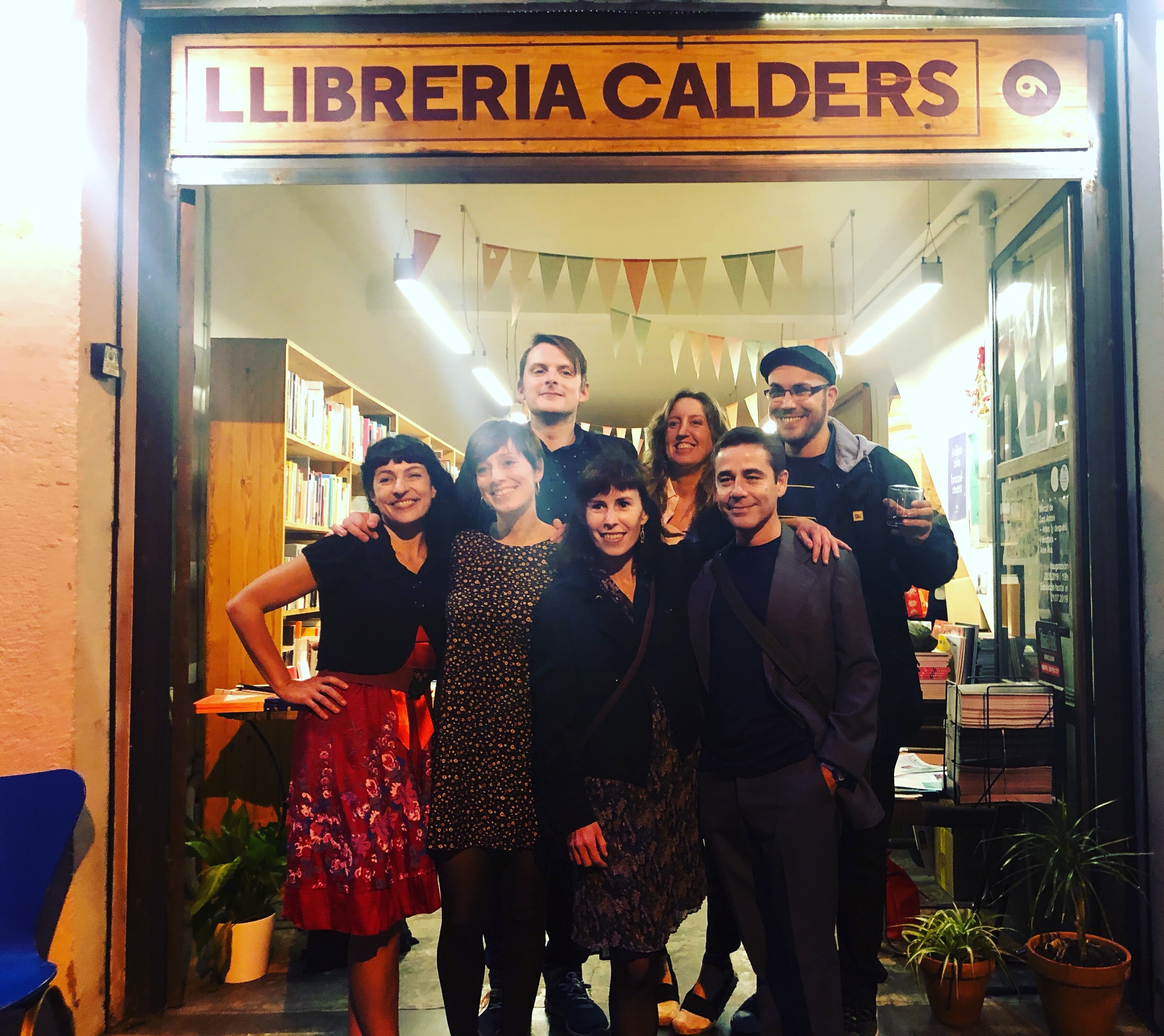 Roser Amills, Diego Gándara, Verónica Nieto Foco, Aleko capilouto, Carmen Berasategui presentación de Barcelona Buenos Aires en La Calders