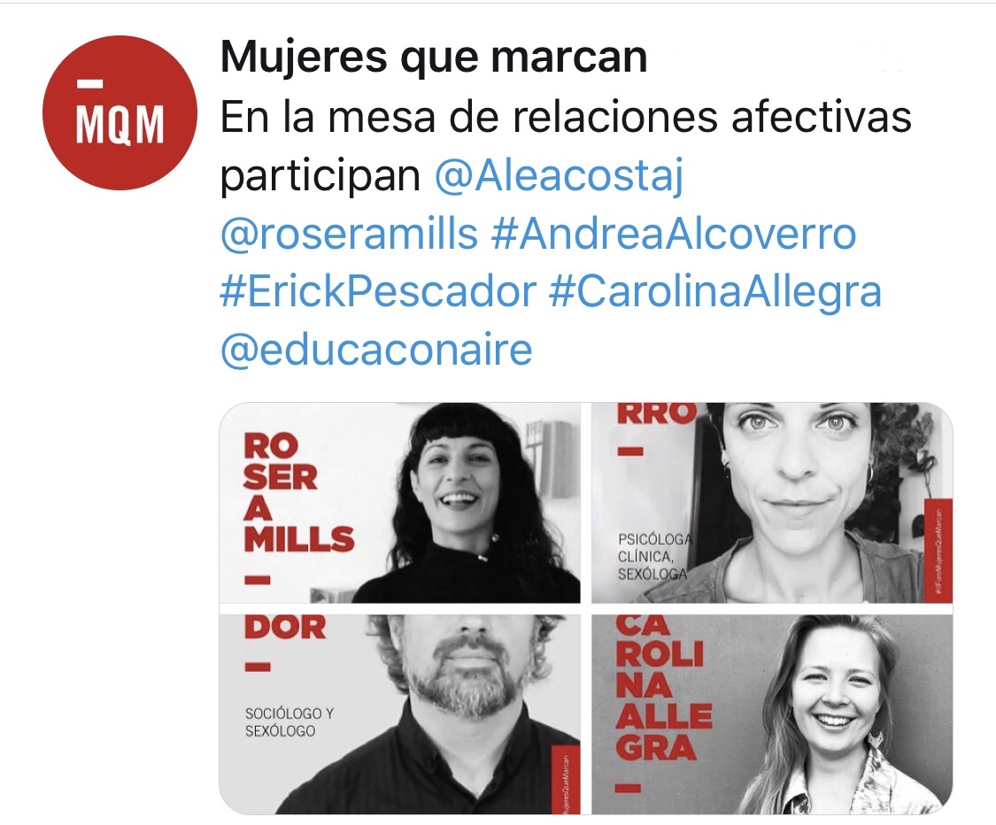 Roser Amills en el II Foro Mujeres Que Marcan 2019