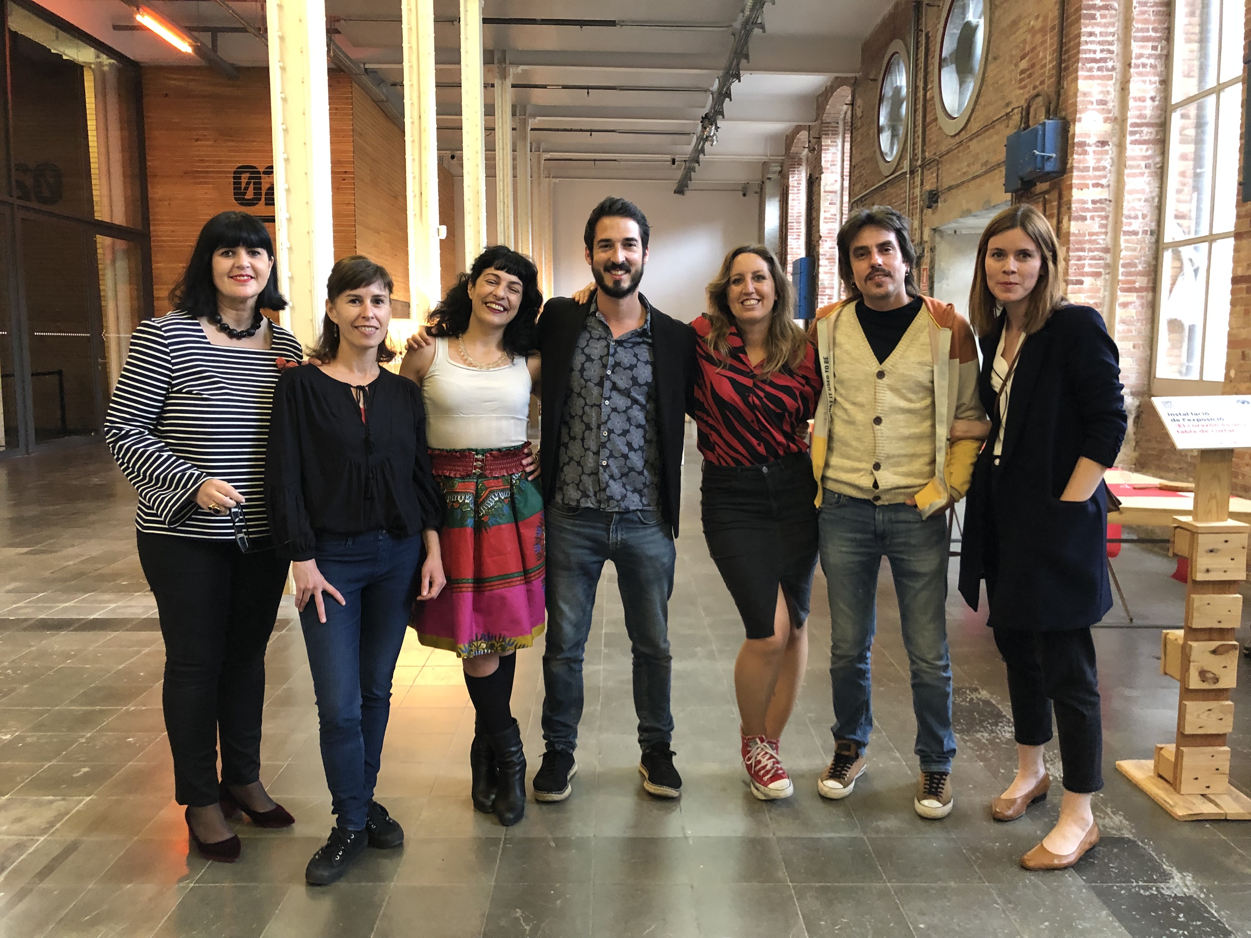 Exposición "El corazón es una tabla de cortar", en Fabra i Coats 3 Exposición "El corazón es una tabla de cortar", en Fabra i Coats - Roser Amills, escritora mallorquina