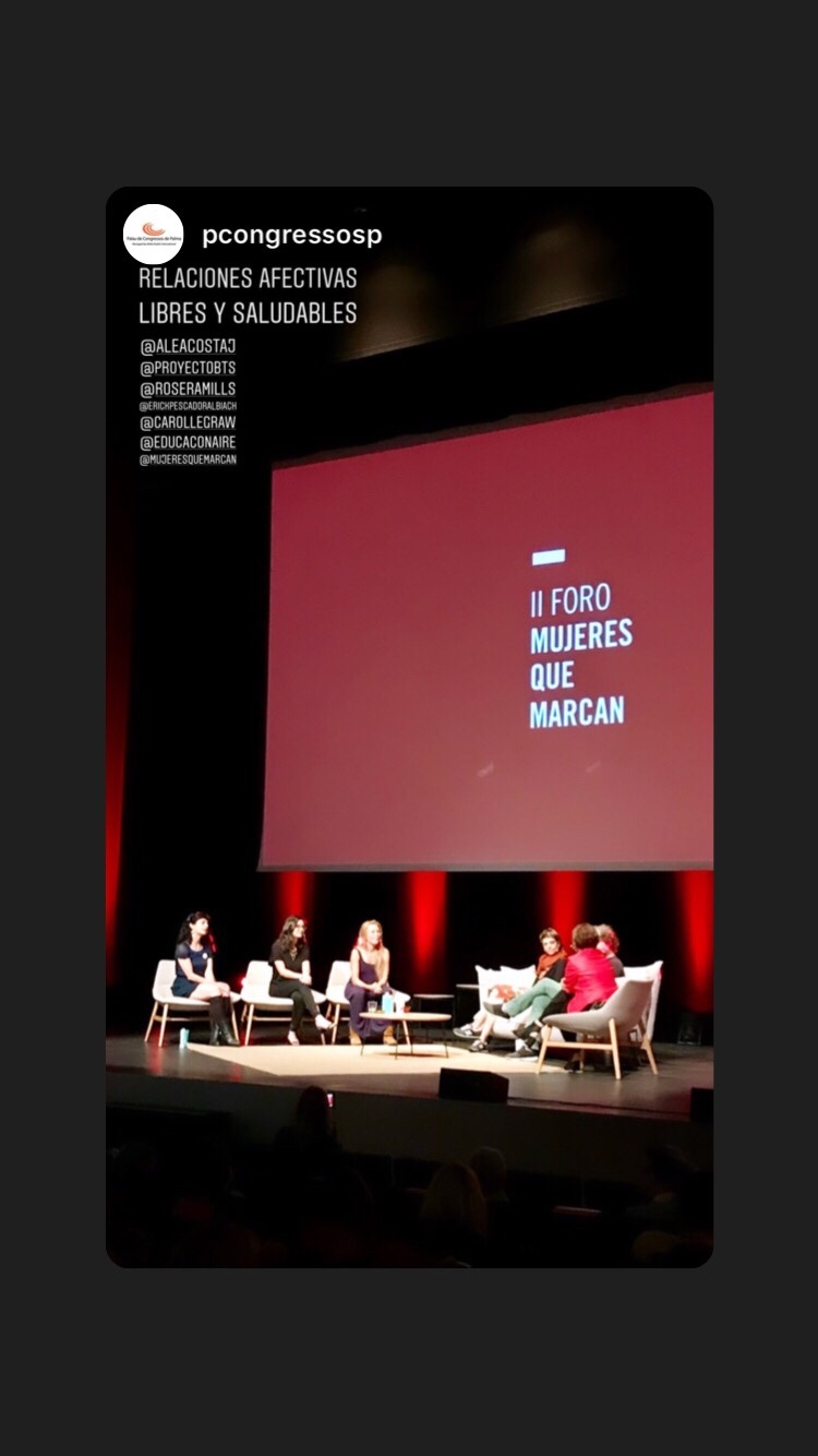 Roser Amills en el II Foro Mujeres Que Marcan 2019