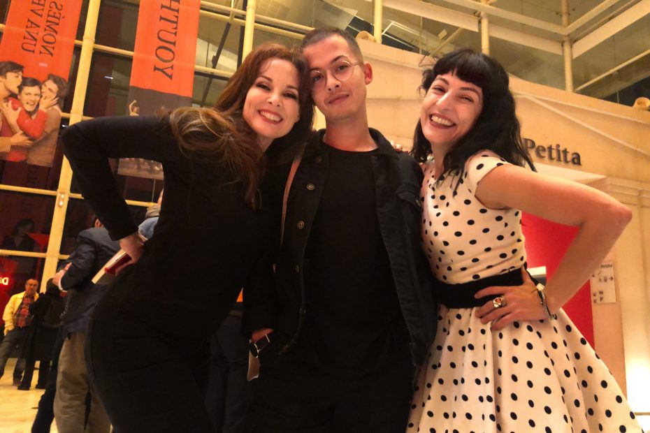 Roser Amills, Silvia Marso y Ivan Foix en el TNC