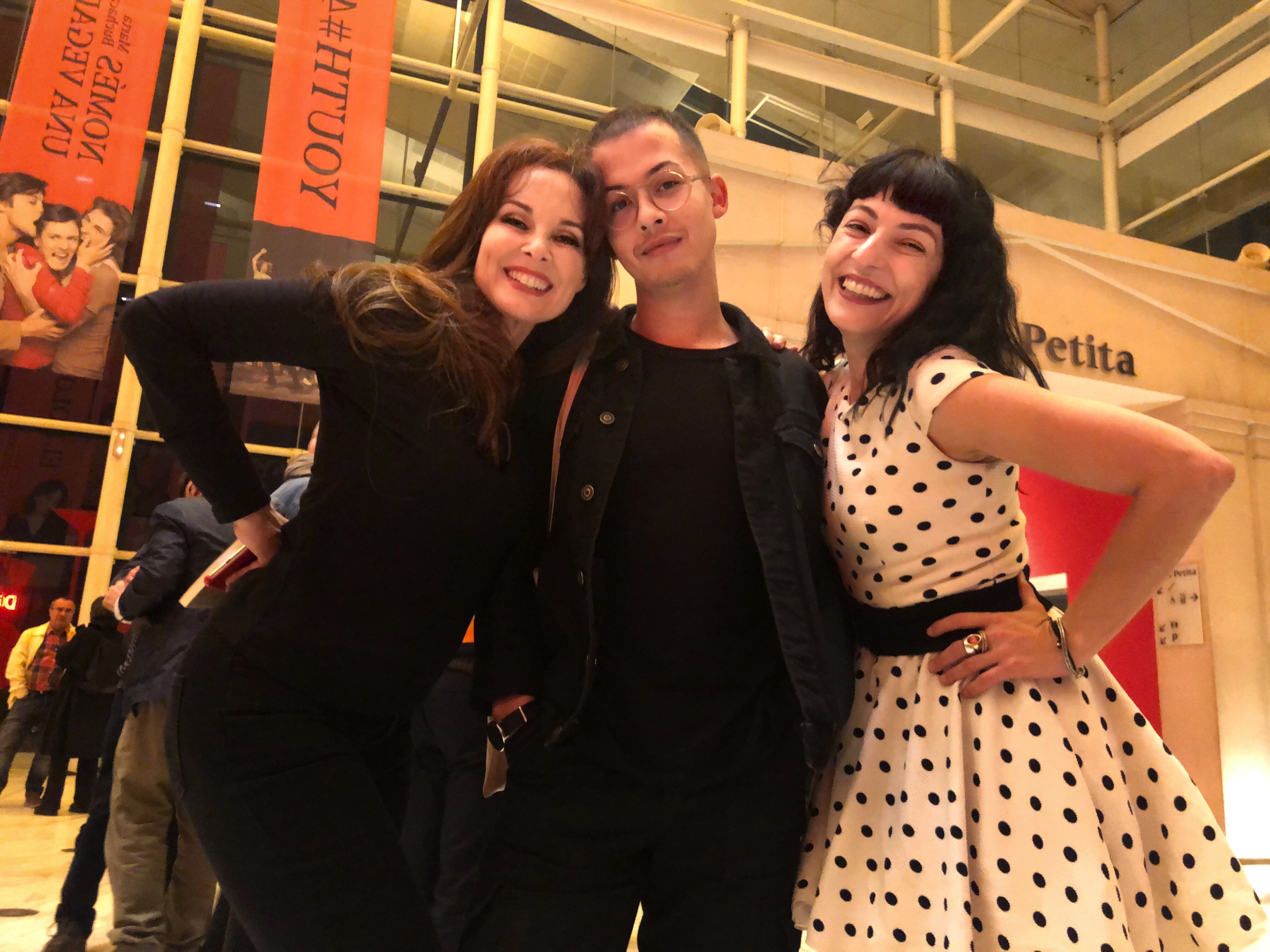 Roser Amills, Silvia Marso y Ivan Foix en el TNC