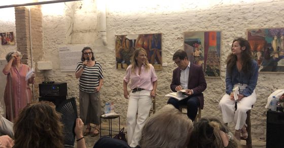 presentacion del libro de joana bonet en Las cosas de Martinez, barcelona