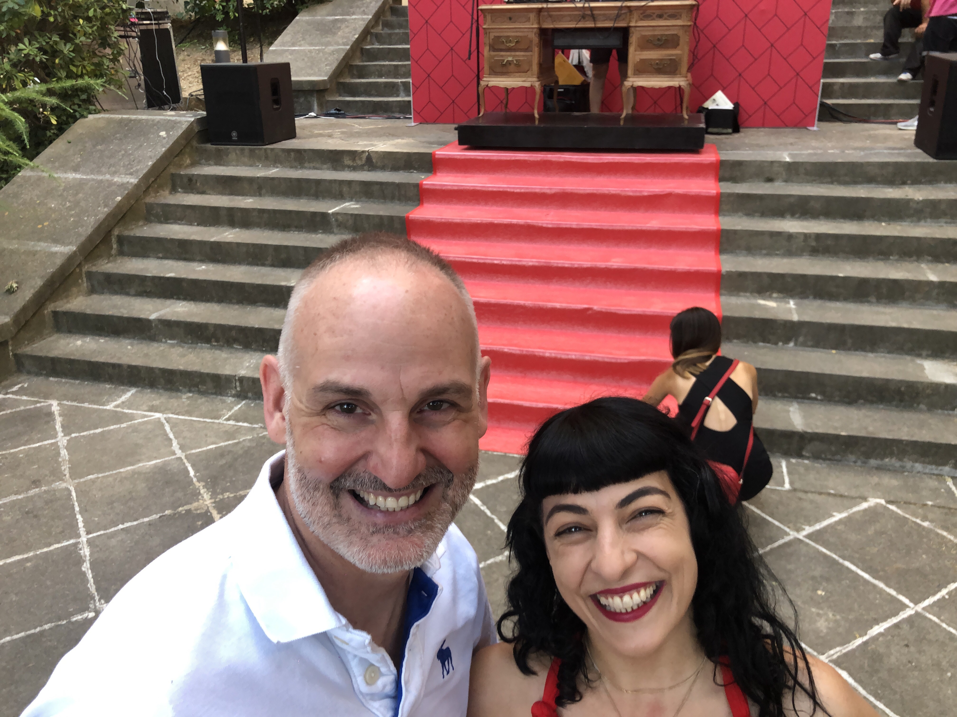 Jordi Flores i Roser Amills, festa d'estiu de l'Acadèmia del Cinema Català