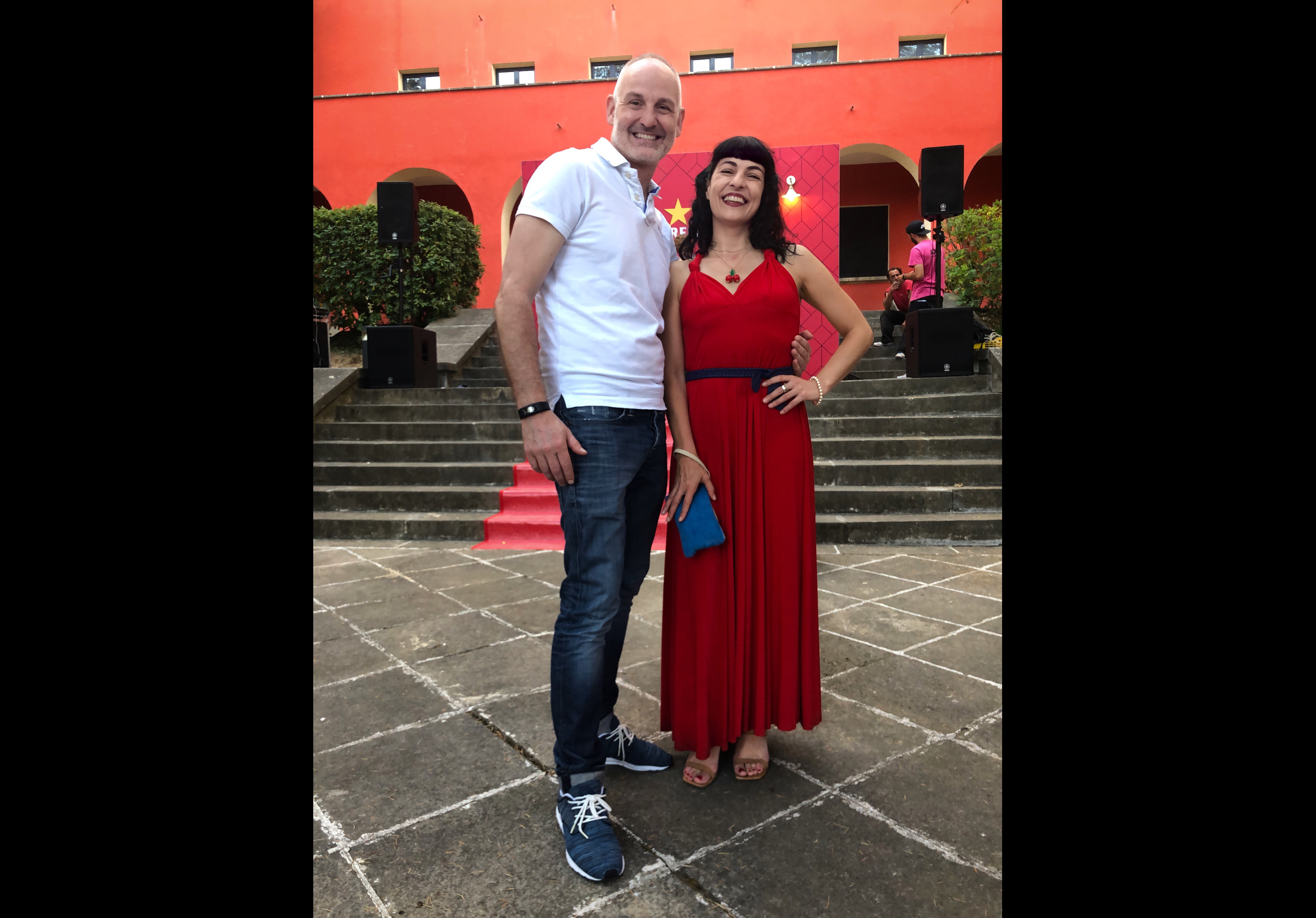 Jordi Flores i Roser Amills, festa d'estiu de l'Acadèmia del Cinema Català