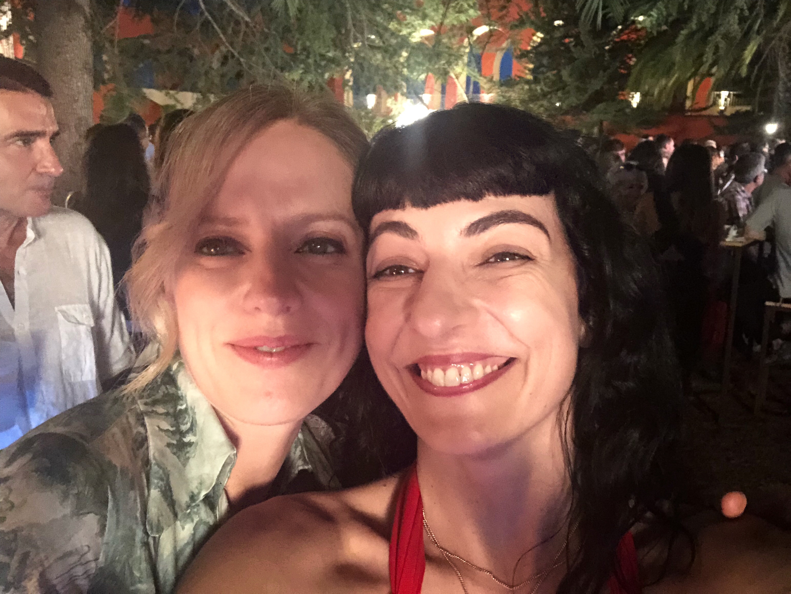 Maria Molins i Roser Amills, festa d'estiu de l'Acadèmia del Cinema Català