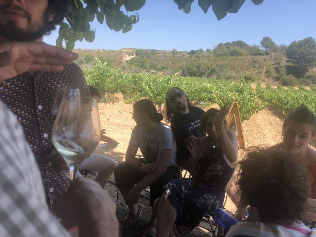 Paella en un viñedo, nuestro #momentoafortunado de verano