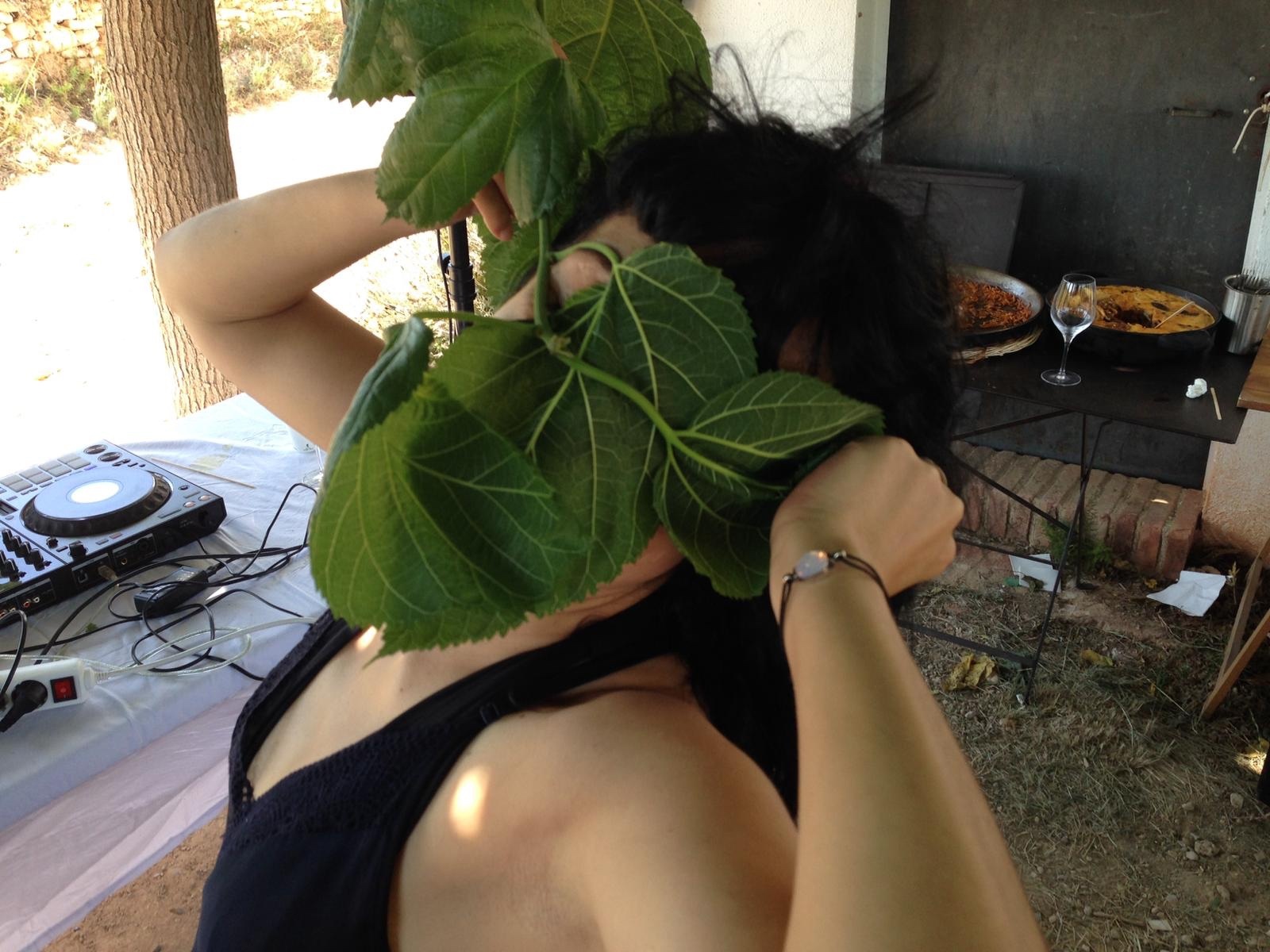 Roser Amills en la fiesta de Viñedos Singulares de junio de 2019