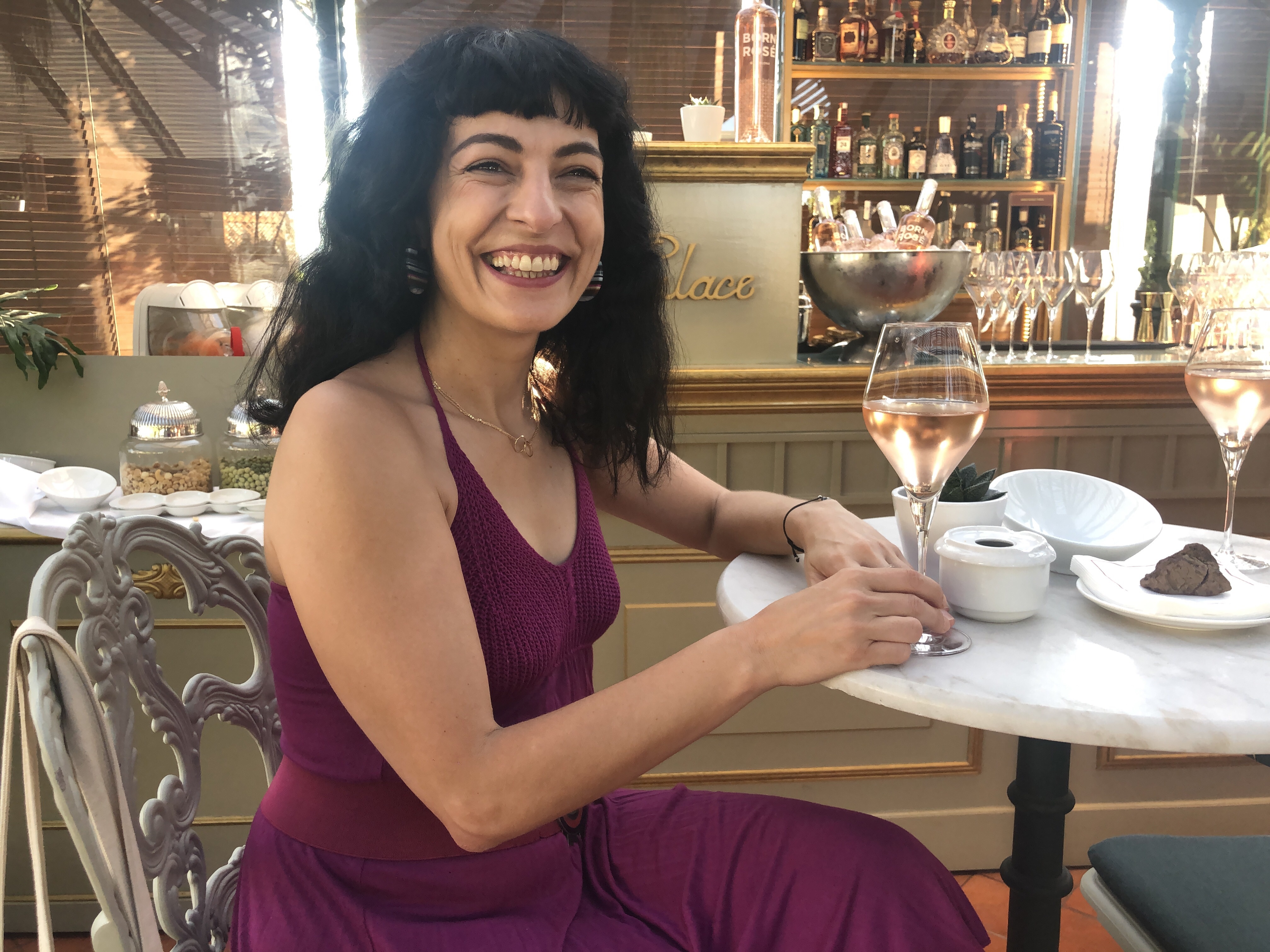 Roser Amills, Hotel Palace, fiesta Born Rose