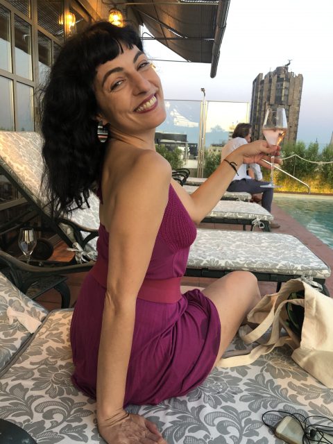 Roser Amills, Hotel Palace, fiesta Born Rose