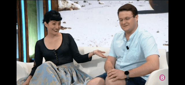 roser amills vestida de pagesa a ib3