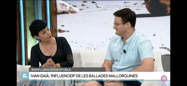 roser amills vestida de pagesa a ib3