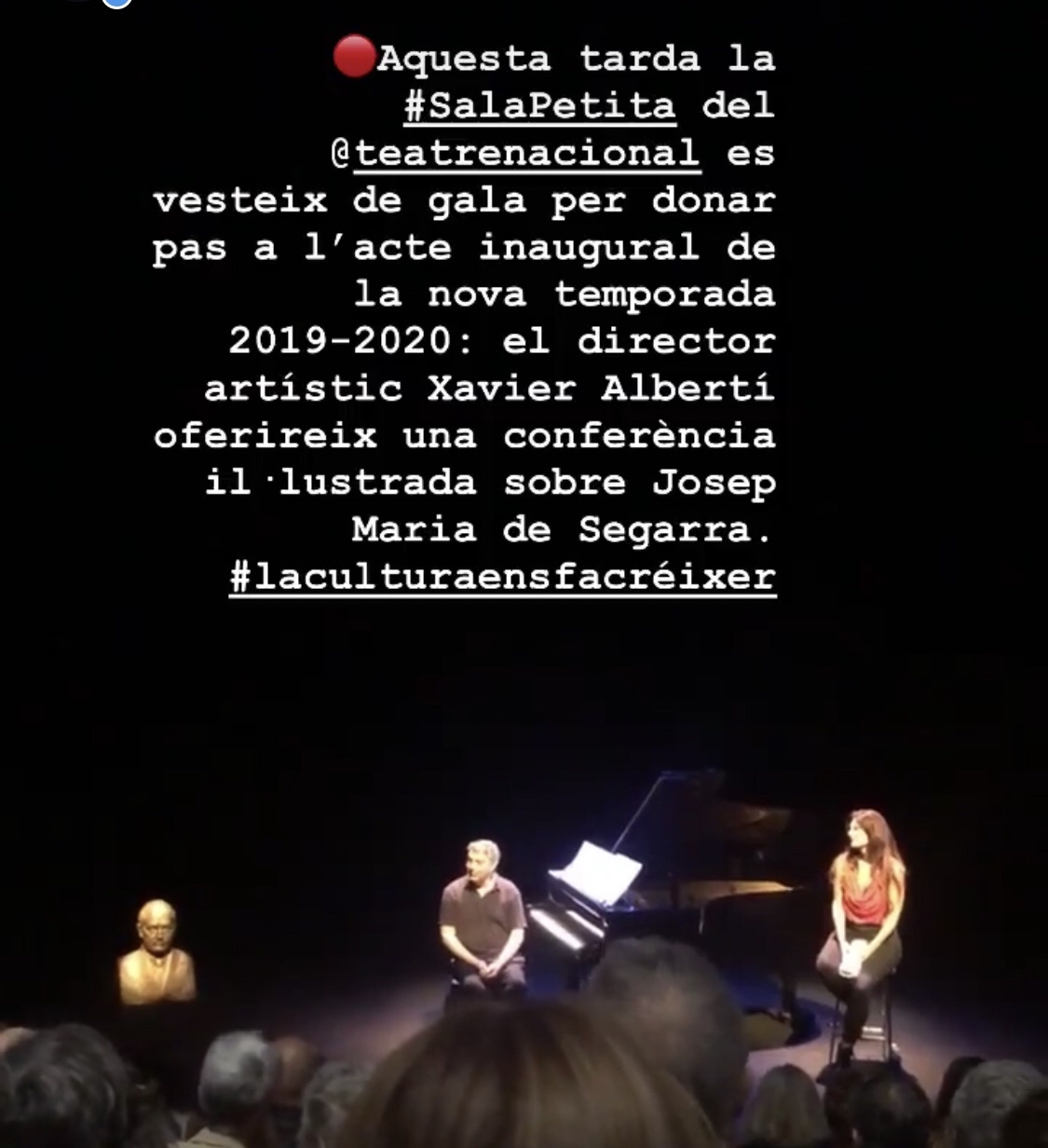 Així va ser la inauguració de la nova temporada 2019-2020 del Teatre Nacional