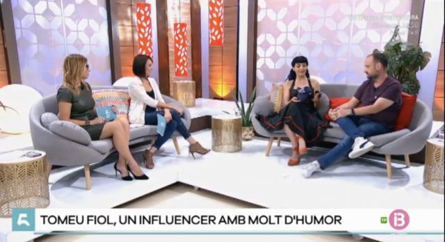 En directe, ara!!! Posau ja IB3, programa Cinc Dies 1 roser amills a ib3 2019