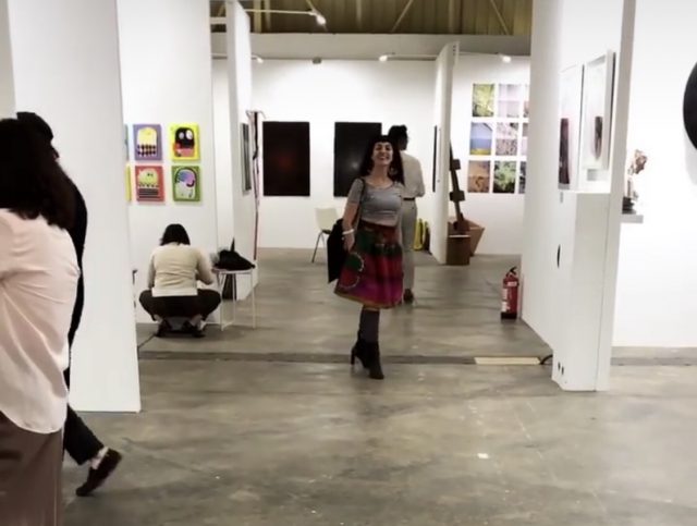 Roser Amills feria de arte swab