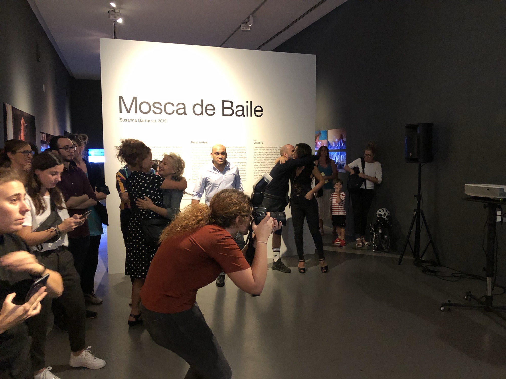 Así fue la inauguración de la #exposición fotográfica "Mosca de baile" de Sol Picó cia. de danza