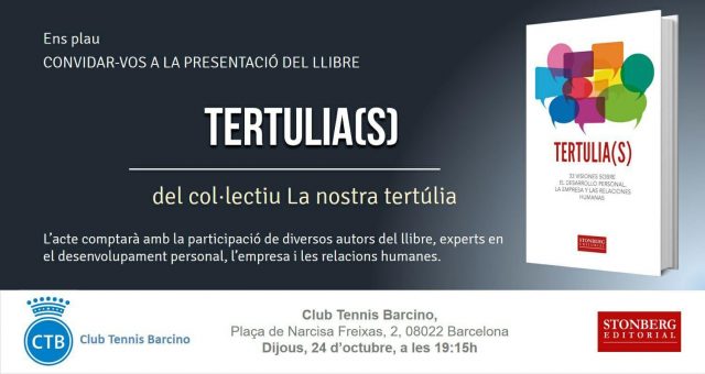 Tertulias Club tenis Barcino
