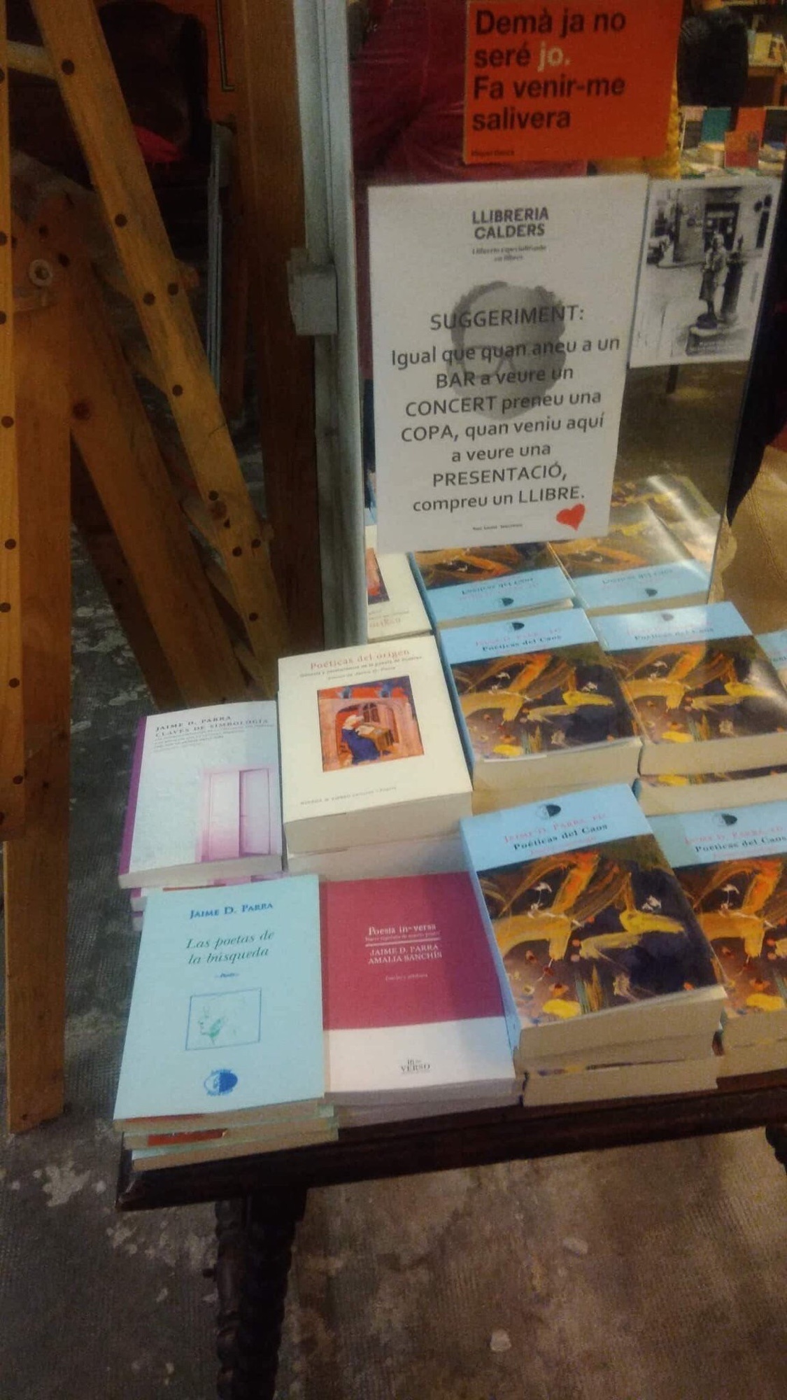 Así fue la presentación de "Poeticas del caos" en la Calders 5 Así fue la presentación de "Poeticas del caos" en la Calders - Roser Amills, escritora mallorquina