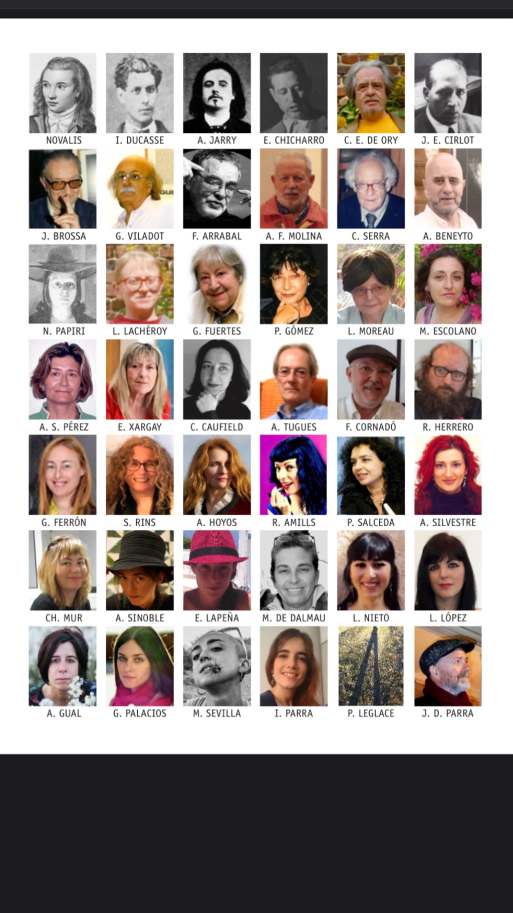 Antologia poeticas del caos en la calders Roser amills