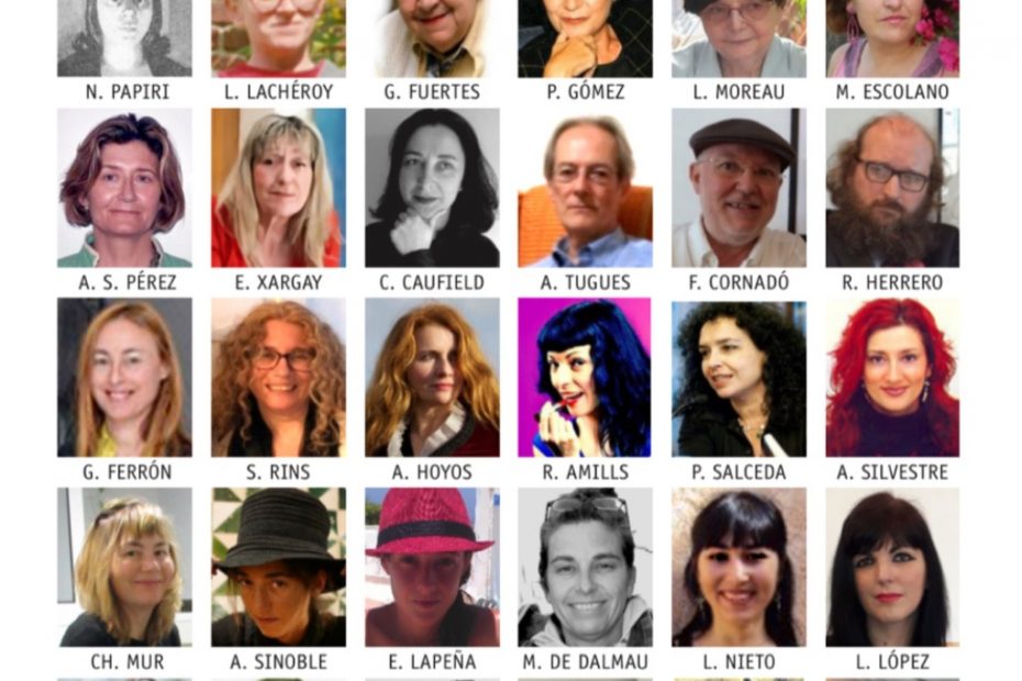 Autores Antologia Poeticas Del Caos En La Calders Roser Amills 2