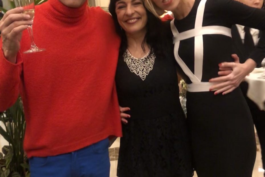 Roser Amills Con Gino Rubert Fiesta Premio Nadal 2019