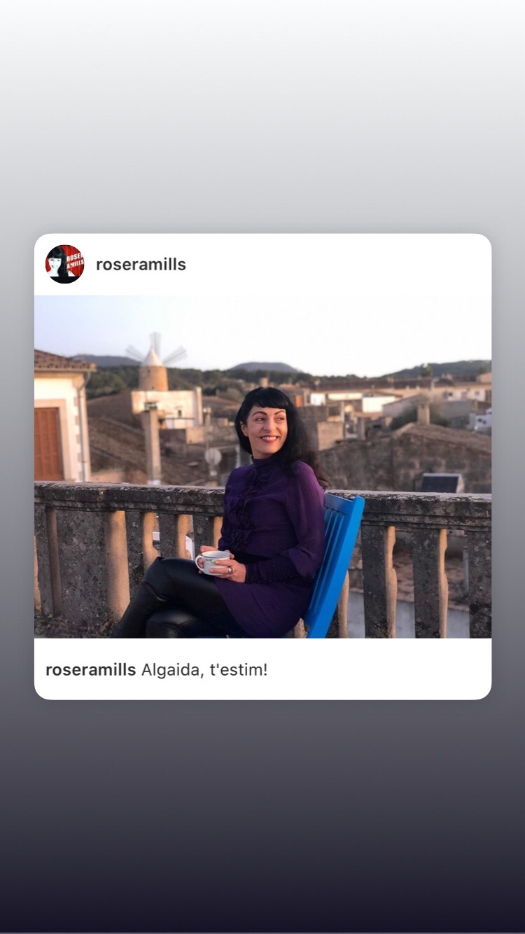 Pregó (text i audio) de Roser Amills, festes de Sant Honorat 2020 d'Algaida 5 Pregó (text i audio) de Roser Amills, festes de Sant Honorat 2020 d'Algaida - Roser Amills, escritora mallorquina