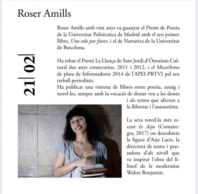 Roser Amills a Palafolls