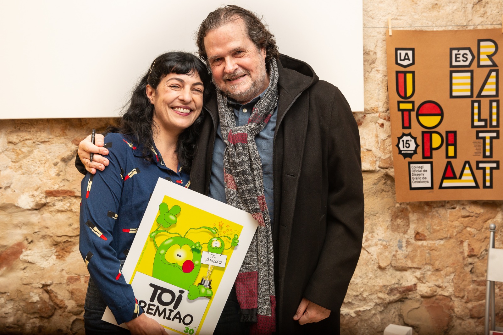 Roser Amills recibe el Premio Toi de Comunicación