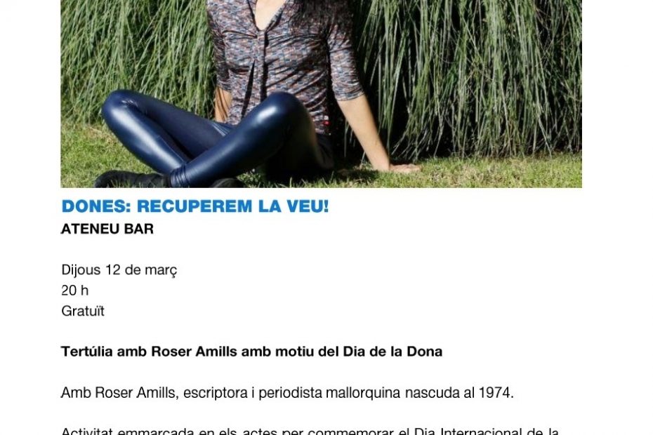 Cartell Roser Amills A Banyoles Taller D Escriptura