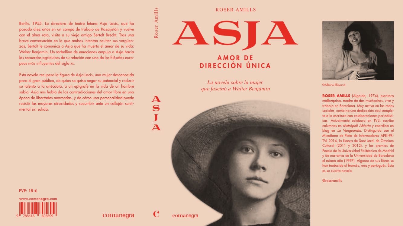 Ressenya de Cesc Poch de la novel·la «Asja, amor de dirección única», sobre Asja Lacis