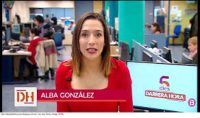 Alba González Romero, presentadora de televisió autonòmica balear IB3 i corresponsal de La Sexta‬