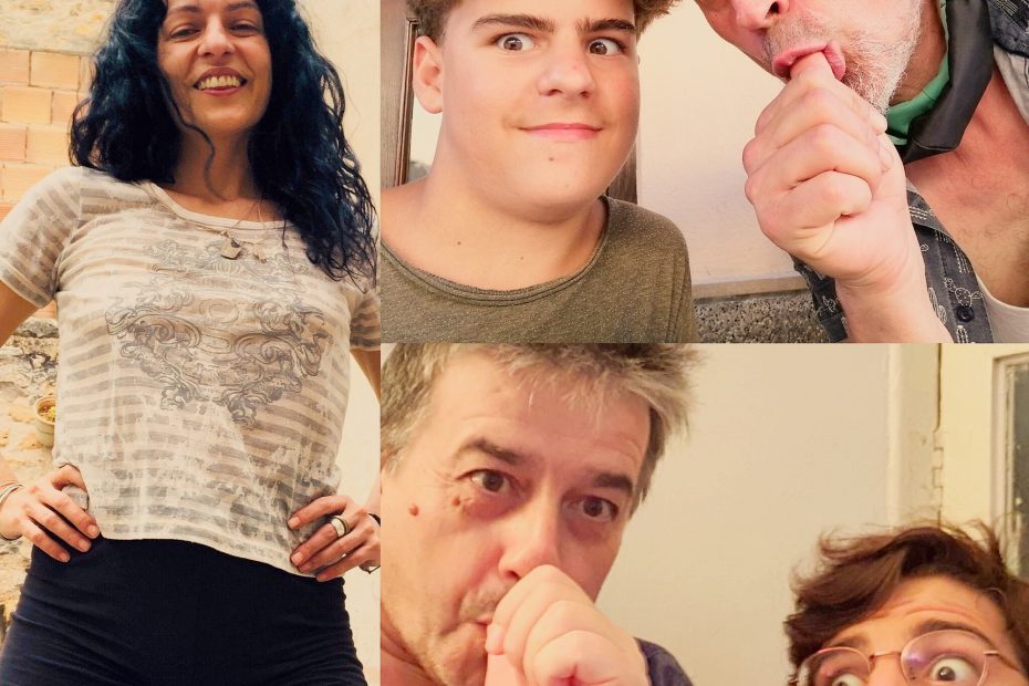 Hijos De Roser Amills Con Sus Padres 4