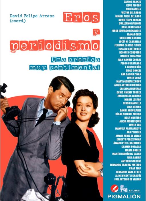 Portada del libro "Eros y Periodismo", editado por Sial Pigmalión
