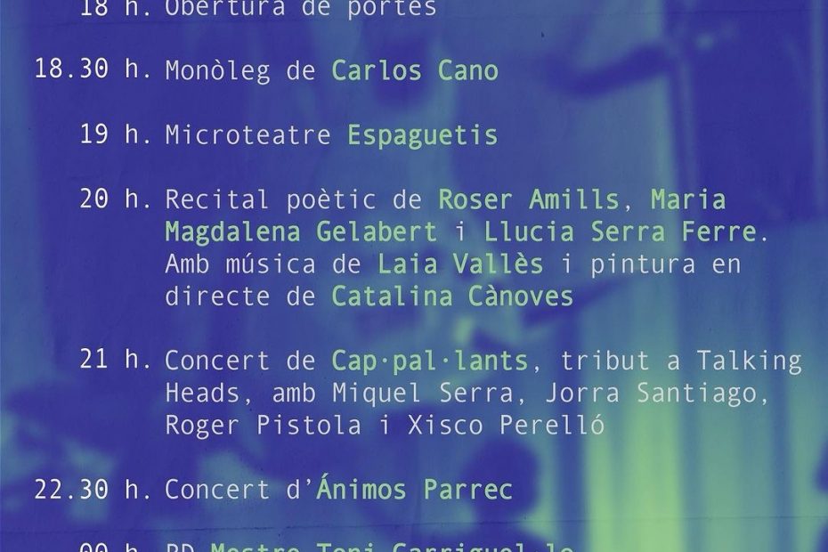 Morlandada en manacor con la participacion de roser amills