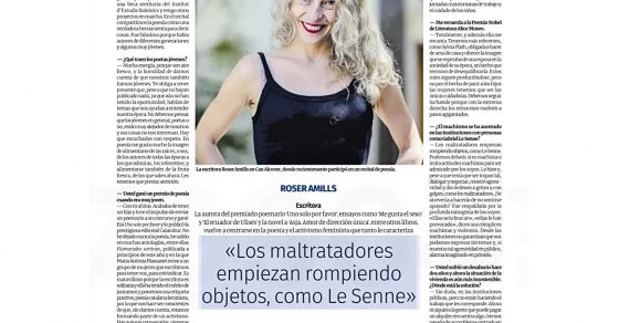 Entrevista Roser Amills A Diario De Mallorca 2024 2