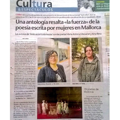 Amb accent a la neutra, antologia que inclou a Roser Amills