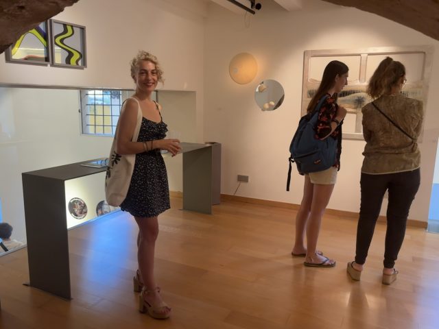 Retrato de Roser Amills, escritora mallorquina