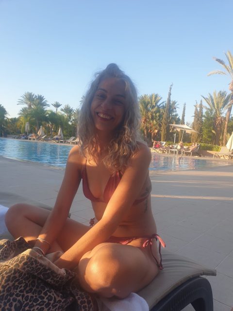 Roser Amills, escritora mallorquina, a Marraquesh, Converses de Formentor 2025