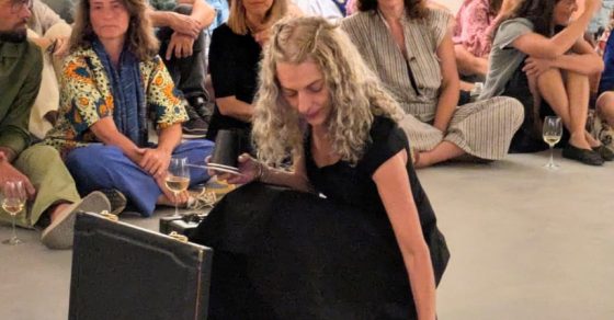 Festival Territori De Performance Performance De Roser Amills A L Estudio Laterna