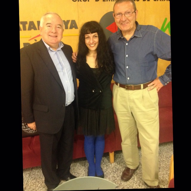 Roser Amills Amb Antoni Bolinches I Adolf Tobena A Catalunya Radio