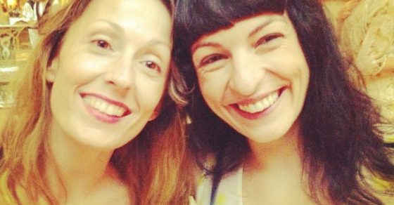 Selfi de Roser Amills con la periodista Elena Vallès, del Diario de Mallorca