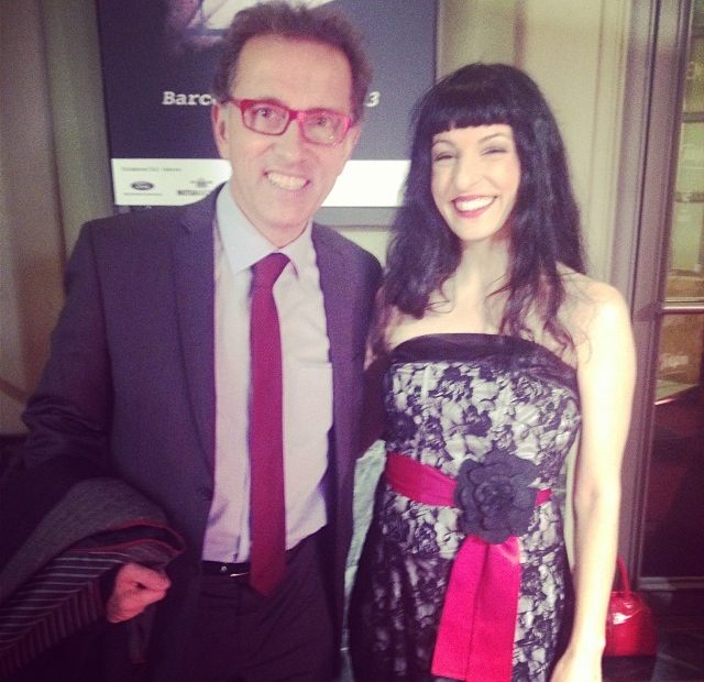 Roser Amills Con Jordi Hurtado En Los Premios Ondas 2013