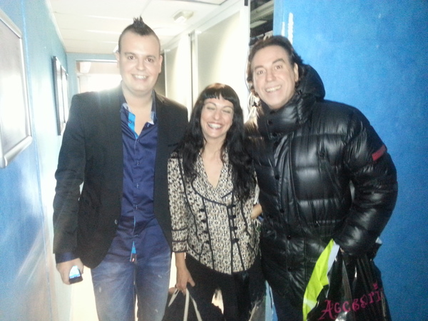 Roser Amills Con Pipi Estrada I Jordi Anjauma En Canal Catala Programa Perdona