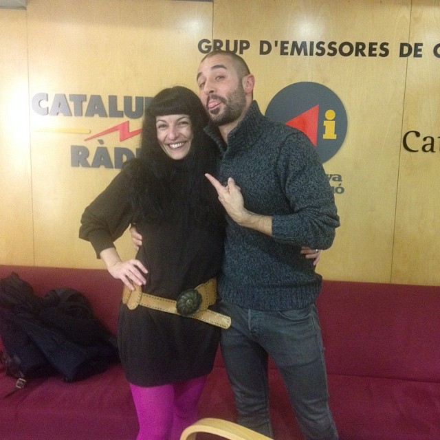 Roser Amills i Alain Hernández a Catalunya Ràdio