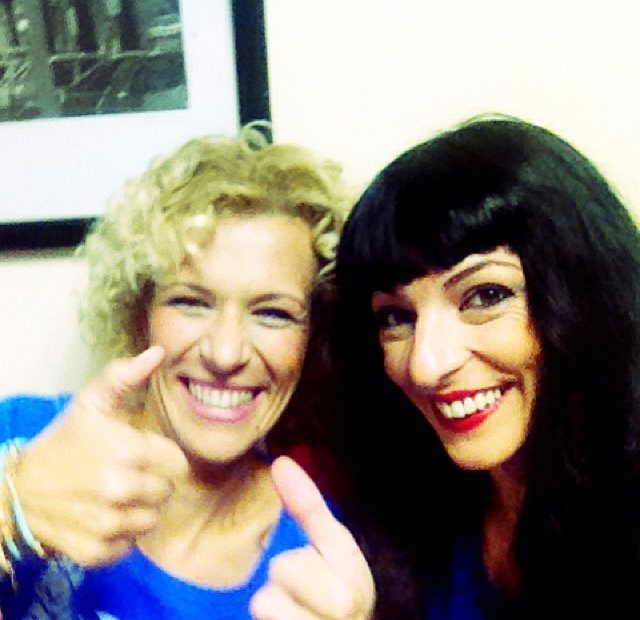 roser amills mabel marti a Vespre a La 2 de tve