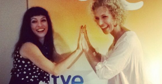 roser amills mabel marti a Vespre a La 2 de tve